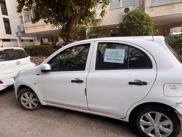 מודעת רכב ניסאן מיקרה