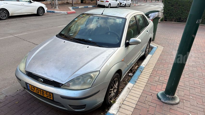 מודעת רכב פורד פוקוס