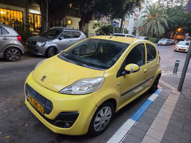 מודעת רכב פיג'ו 107