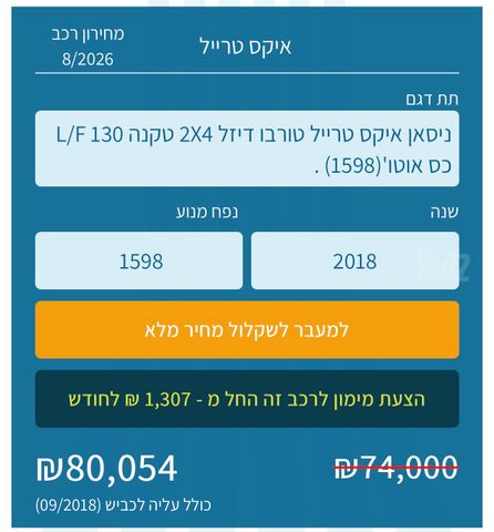 ניסאן אקס טרייל
