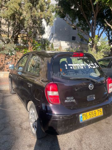 מודעת רכב ניסאן מיקרה
