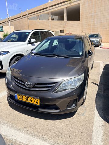 מודעת רכב טויוטה קורולה