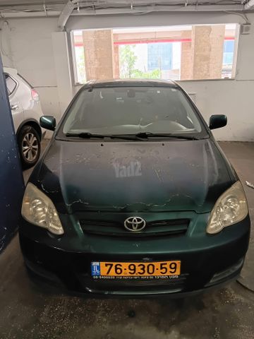 מודעת רכב טויוטה קורולה