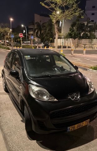 מודעת רכב פיג'ו 107
