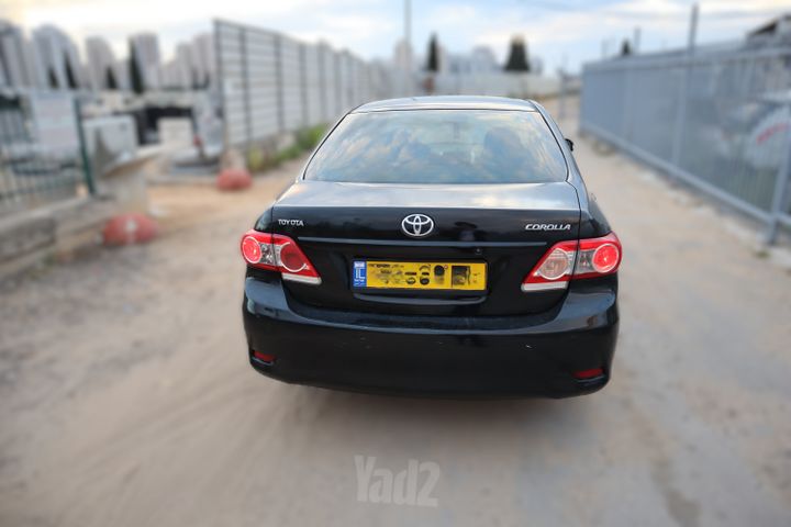 מודעת רכב טויוטה קורולה