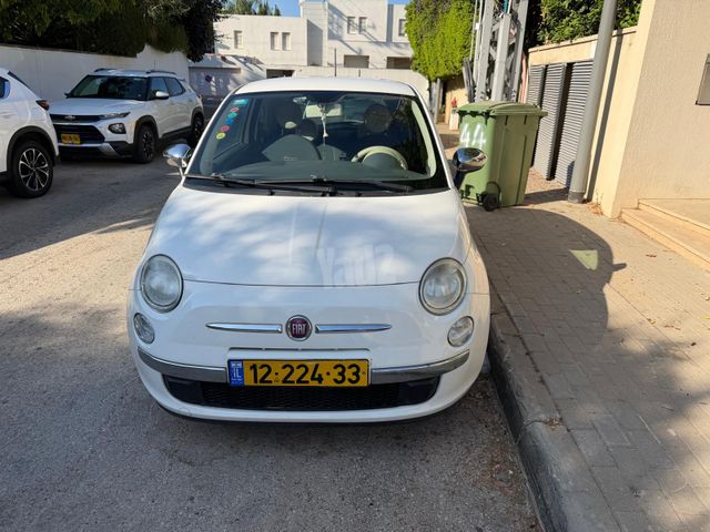 מודעת רכב פיאט 500