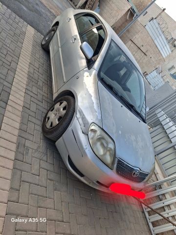 מודעת רכב טויוטה קורולה