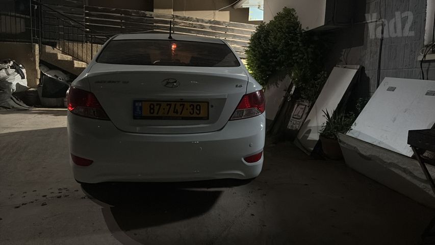 מודעת רכב יונדאי אקסנט i25