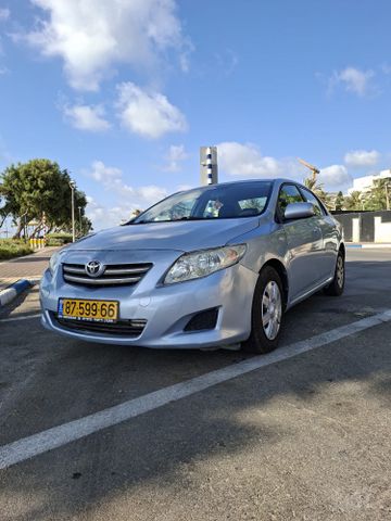 מודעת רכב טויוטה קורולה