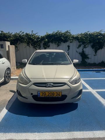 מודעת רכב יונדאי אקסנט i25