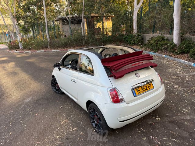 500 Convertibile ידני 1.2 (69 כ״ס)