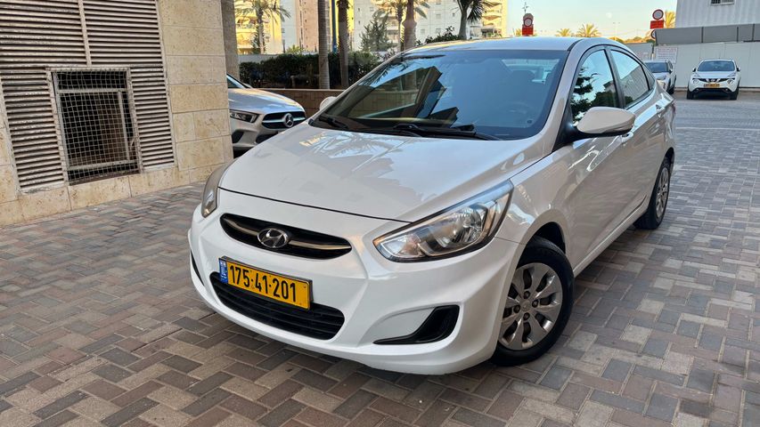 מודעת רכב יונדאי אקסנט i25