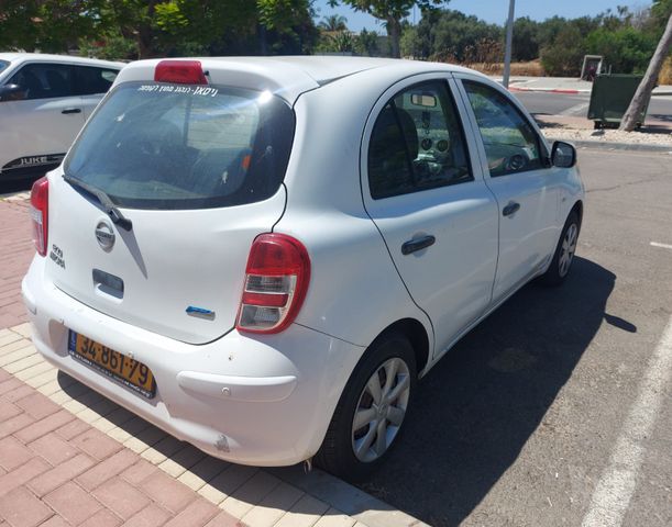 מודעת רכב ניסאן מיקרה
