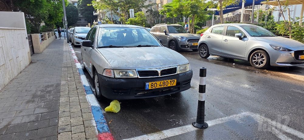מודעת רכב מיצובישי לנסר