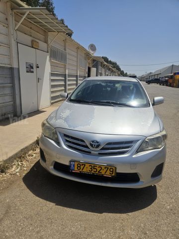 מודעת רכב טויוטה קורולה