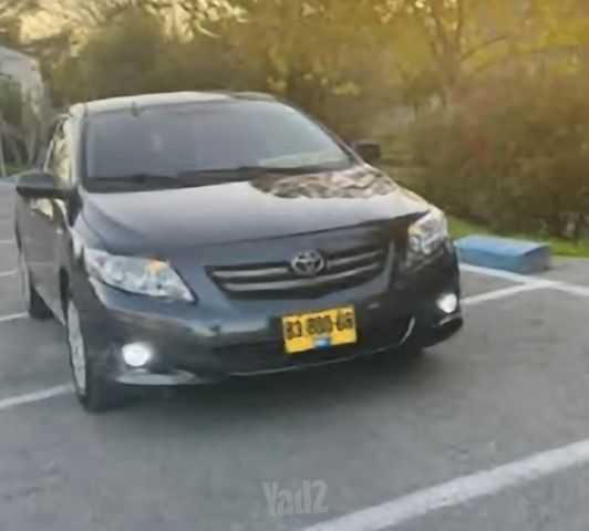 מודעת רכב טויוטה קורולה
