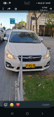 מודעת רכב סובארו אימפרזה