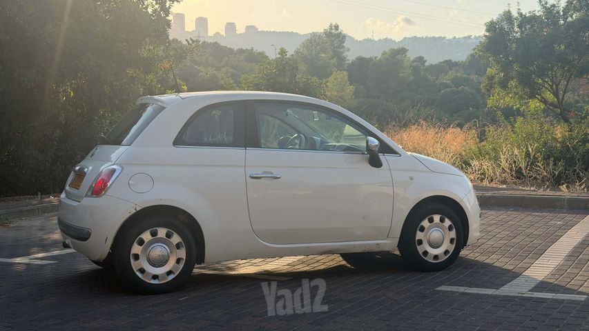 מודעת רכב פיאט 500