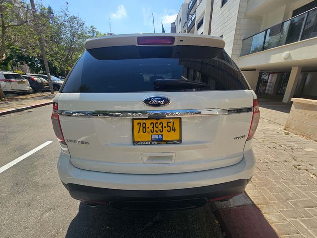 מודעת רכב פורד אקספלורר