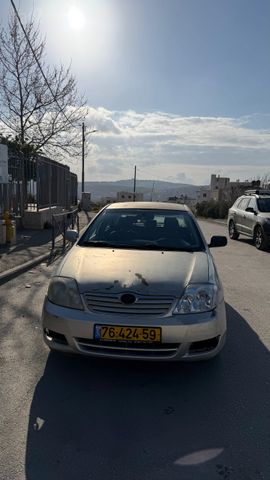 מודעת רכב טויוטה קורולה