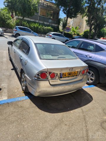 מודעת רכב הונדה סיוויק