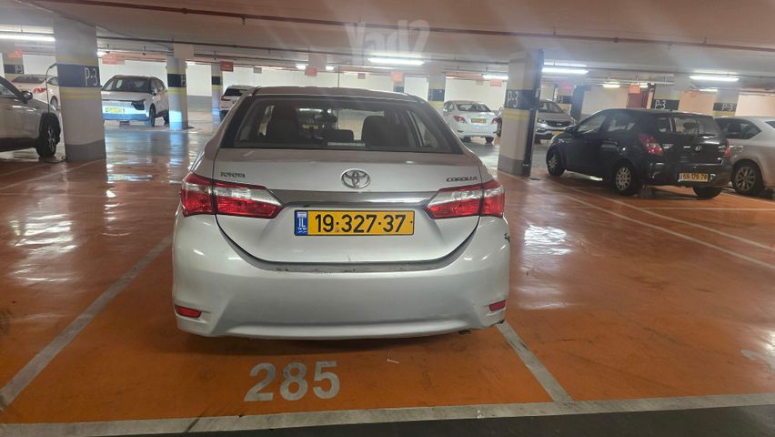 מודעת רכב טויוטה קורולה