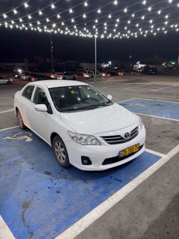 מודעת רכב טויוטה קורולה