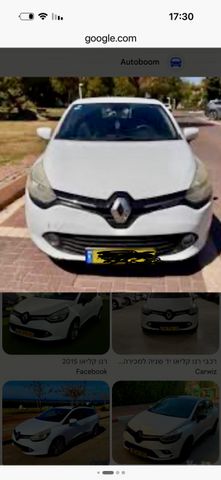 מודעת רכב רנו קליאו