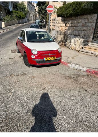 מודעת רכב פיאט 500