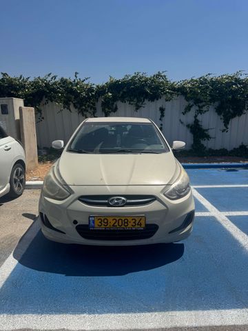 מודעת רכב יונדאי אקסנט i25