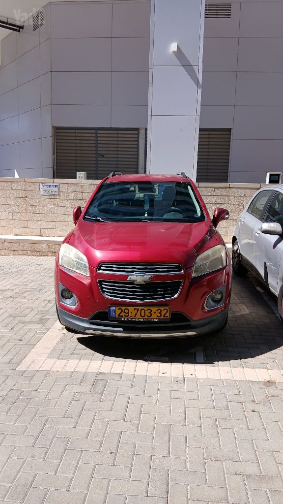 מודעת רכב שברולט טראקס