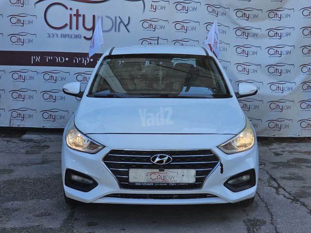 מודעת רכב יונדאי אקסנט i25