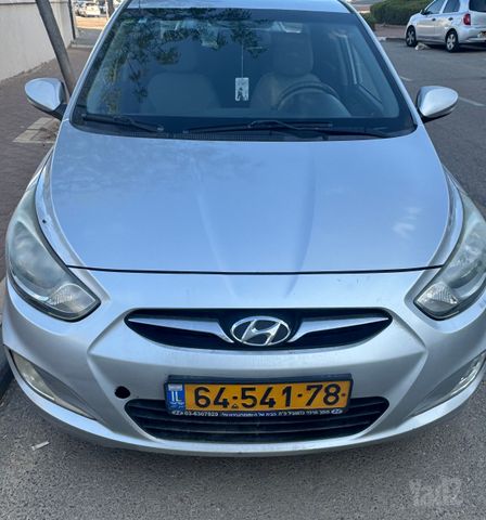 מודעת רכב יונדאי אקסנט i25