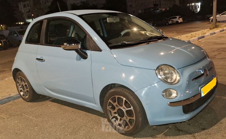 מודעת רכב פיאט 500