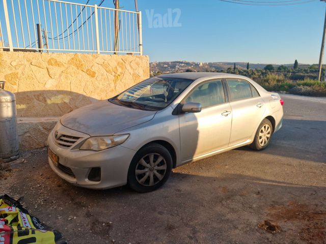 מודעת רכב טויוטה קורולה