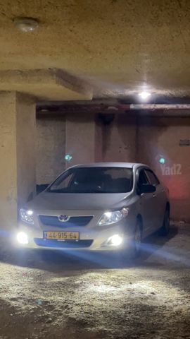 מודעת רכב טויוטה קורולה