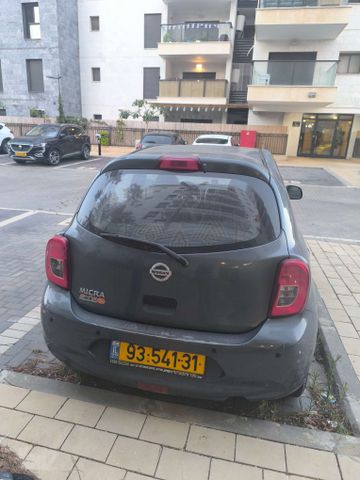 מודעת רכב ניסאן מיקרה
