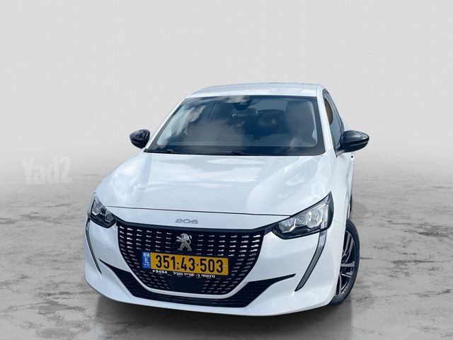 מודעת רכב פיג'ו 208