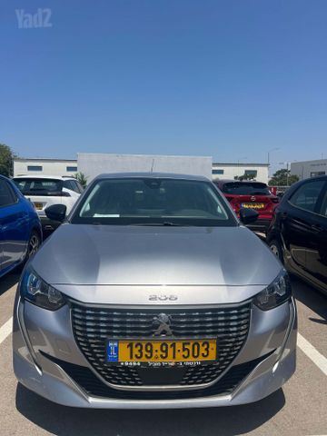 מודעת רכב פיג'ו 208