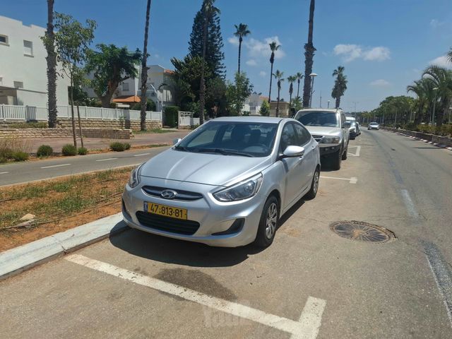 מודעת רכב יונדאי אקסנט i25