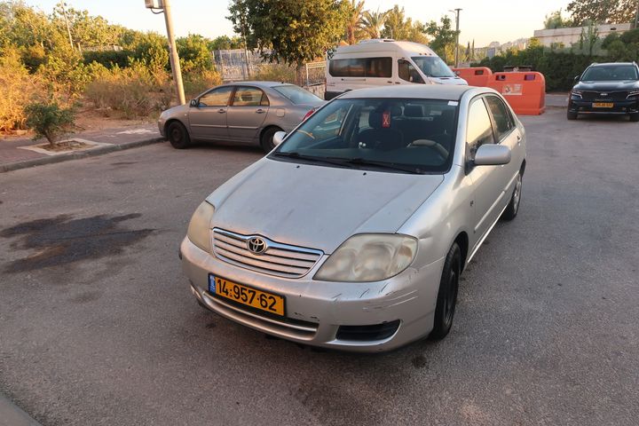 מודעת רכב טויוטה קורולה