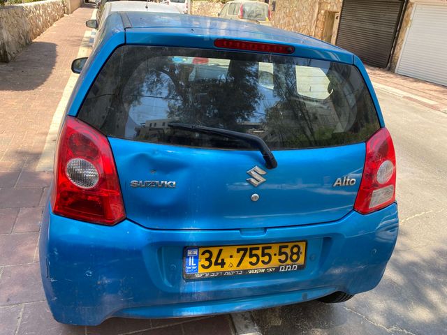 מודעת רכב סוזוקי אלטו