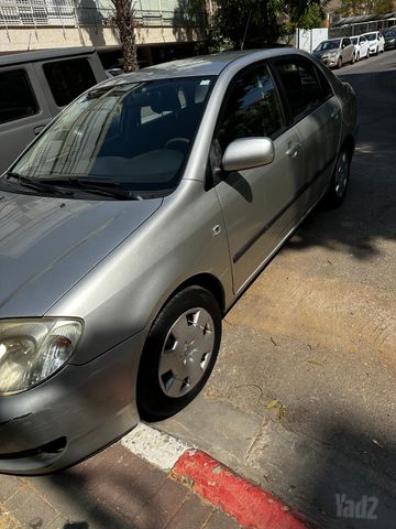 מודעת רכב טויוטה קורולה