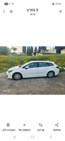 מודעת רכב טויוטה קורולה