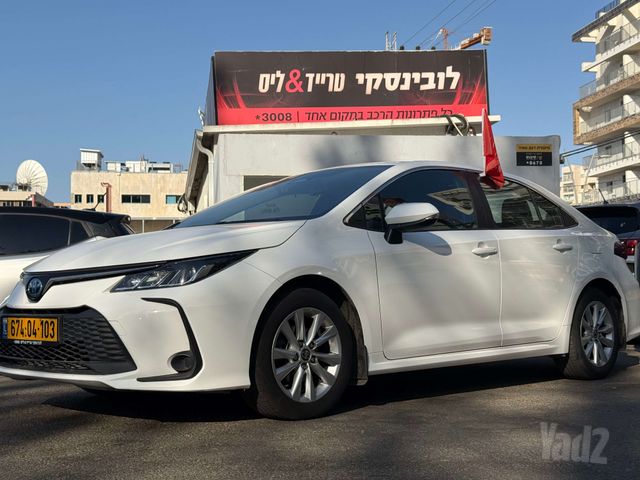 מודעת רכב טויוטה קורולה