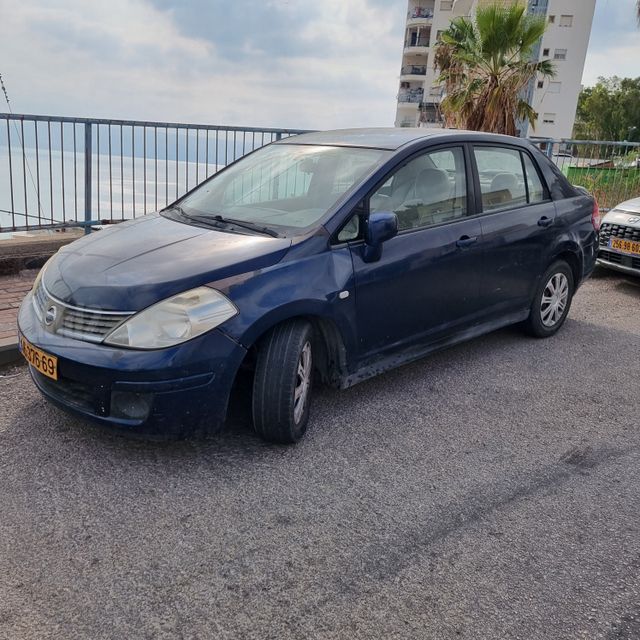 מודעת רכב ניסאן טידה