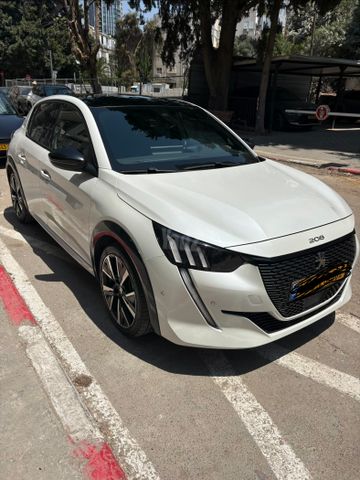 מודעת רכב פיג'ו 208