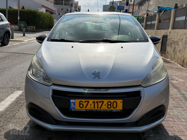 מודעת רכב פיג'ו 208
