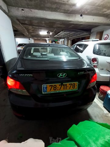 מודעת רכב יונדאי אקסנט i25