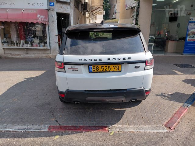 מודעת רכב לנד רובר ריינג' רובר ספורט